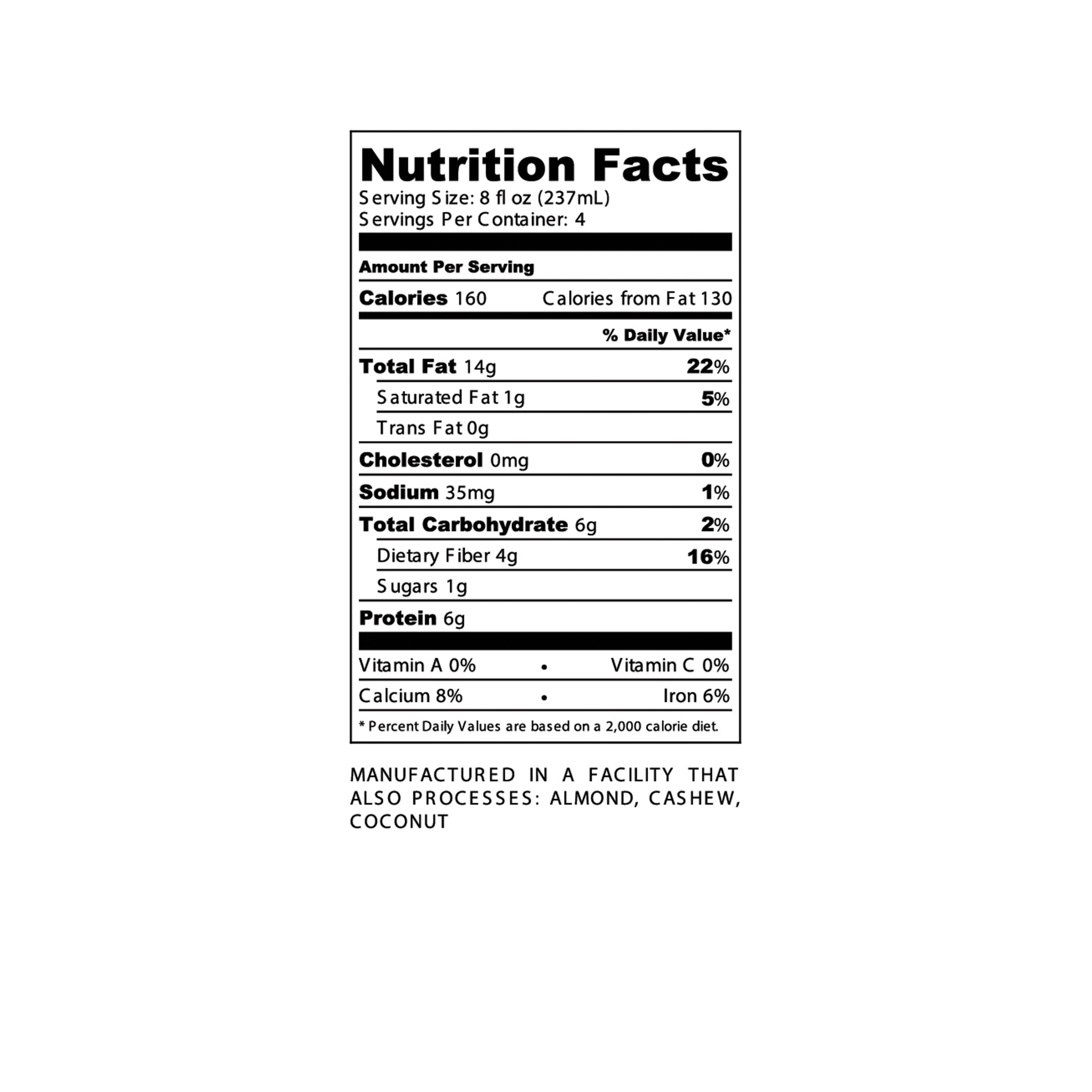 Almond Mylk Concentrate Frozen Goodmylk Co. 